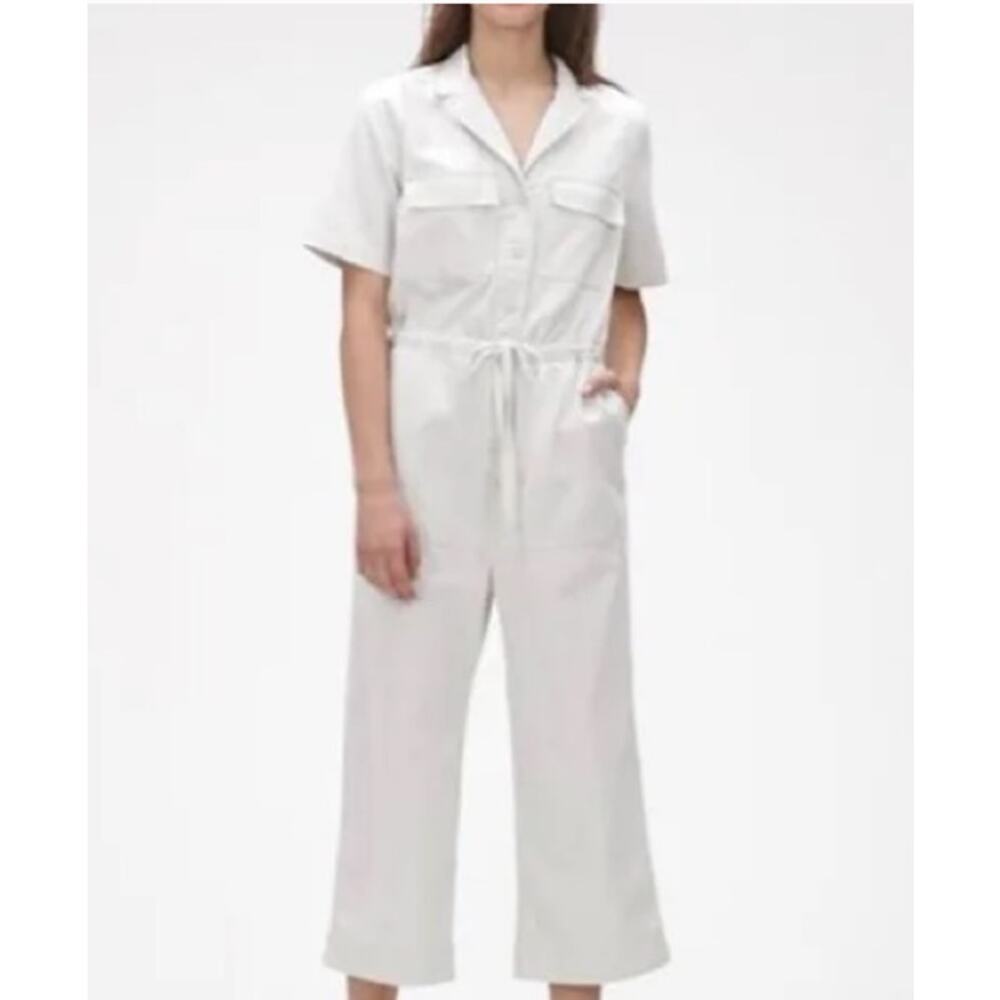 GAP Utility Jumpsuit in Carl Stone 2